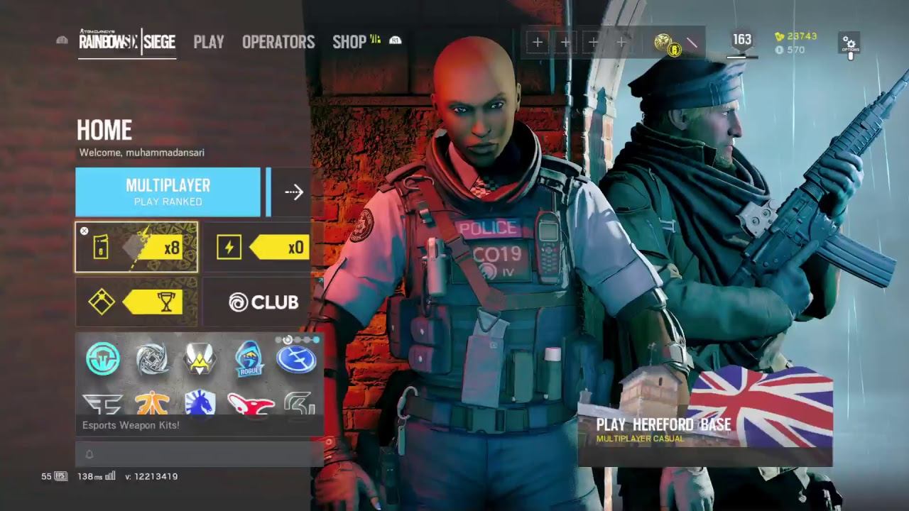 Twitch Prime R6 Siege Packs смотреть онлайн