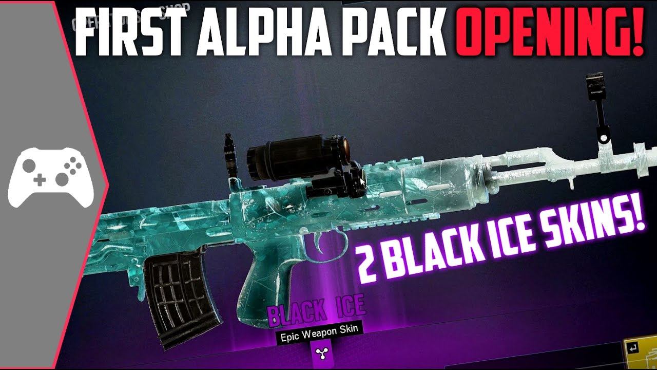 Luckiest First Alpha Pack Opening! | Legendary On First Pack! | Black Ice Skins | Rainbow Six Siege смотреть онлайн