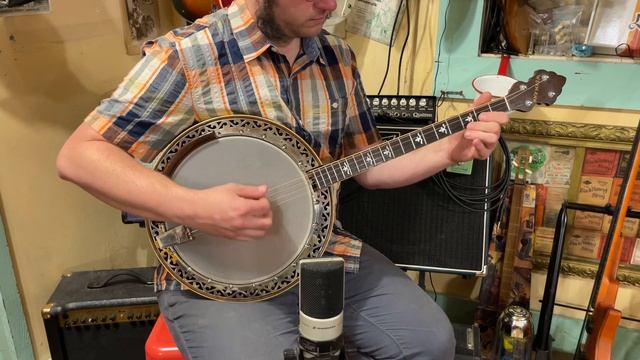 1929 Weymann No 85 Megaphonic resonator tenor banjo смотреть онлайн