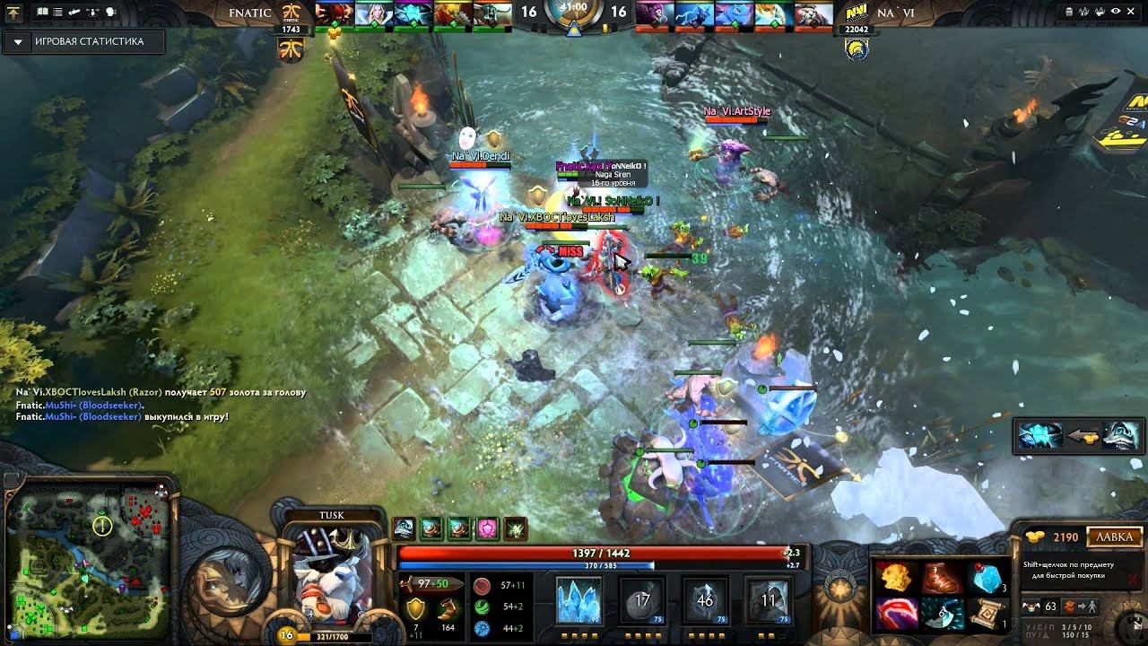 Контр-инициация от Fnatic против NaVi # The International 2015 Highlights смотреть онлайн
