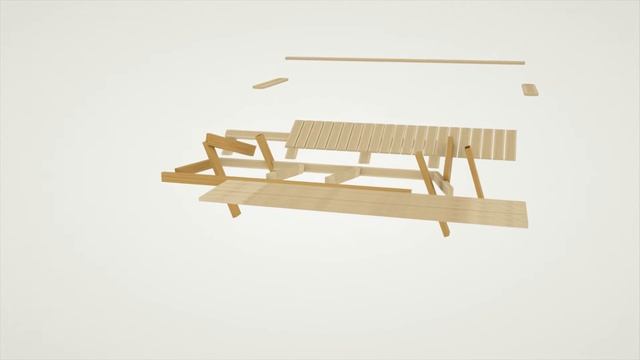 Скамейка своими руками. чертёж в описании