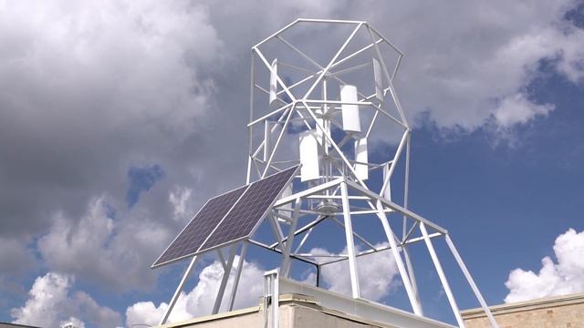 Ветросолнечная станция GSk - каркасная смотреть онлайн