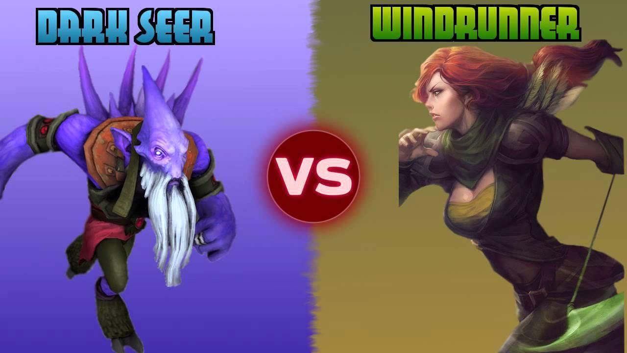 Dota Duels [s1:ep.5]: Dark Seer vs Windrunner смотреть онлайн