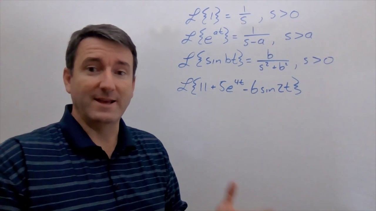 Differential Equations - Linearity of the Laplace Transform смотреть онлайн