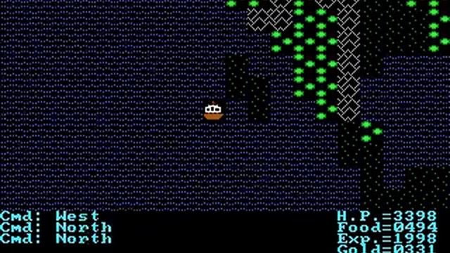 Ultima II (60/78) (EGA/PC) Play as Virtuous as possible смотреть онлайн