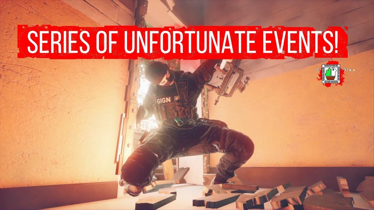Rainbow 6 Siege - Series of Unfortunate Events! смотреть онлайн