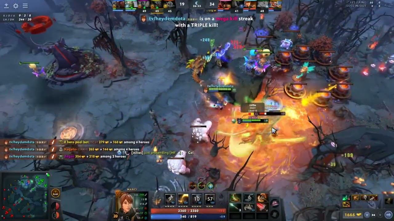 Marci - Dota 2 смотреть онлайн