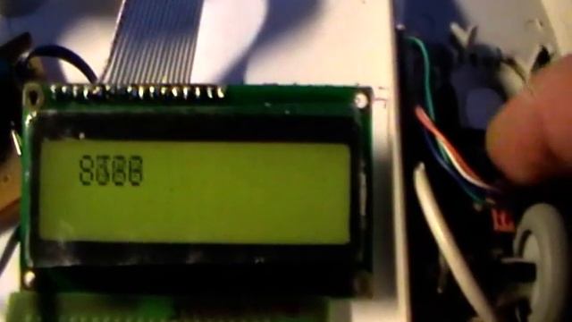 Atmega8 N-Coder with LCD WH1602 and ball mouse смотреть онлайн