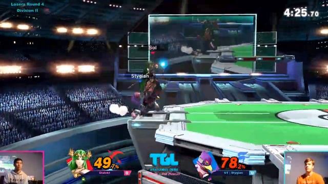 TGL Austin 36 - SSBU - Dialekt (Palutena) vs UT | Stygian (Falco/PT) [Div 2 LR4] смотреть онлайн