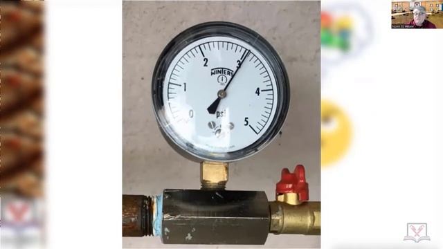 Gas Pressure Test Gauge; Compliant Use In The Field.