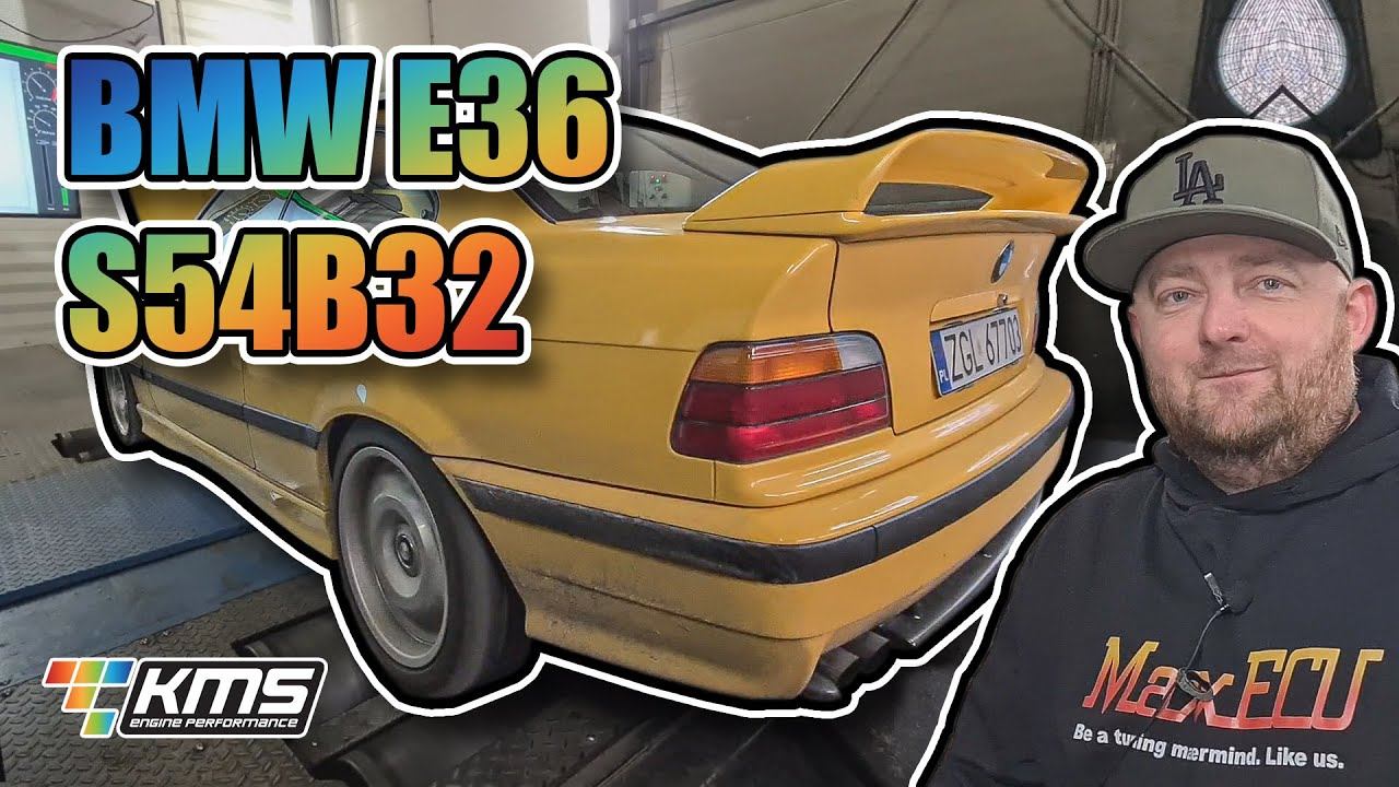 KMS Engine - BMW E36 S54B32 смотреть онлайн