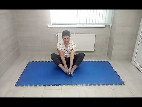 My feldenkrais. Heel on top of the head and rolling. смотреть онлайн