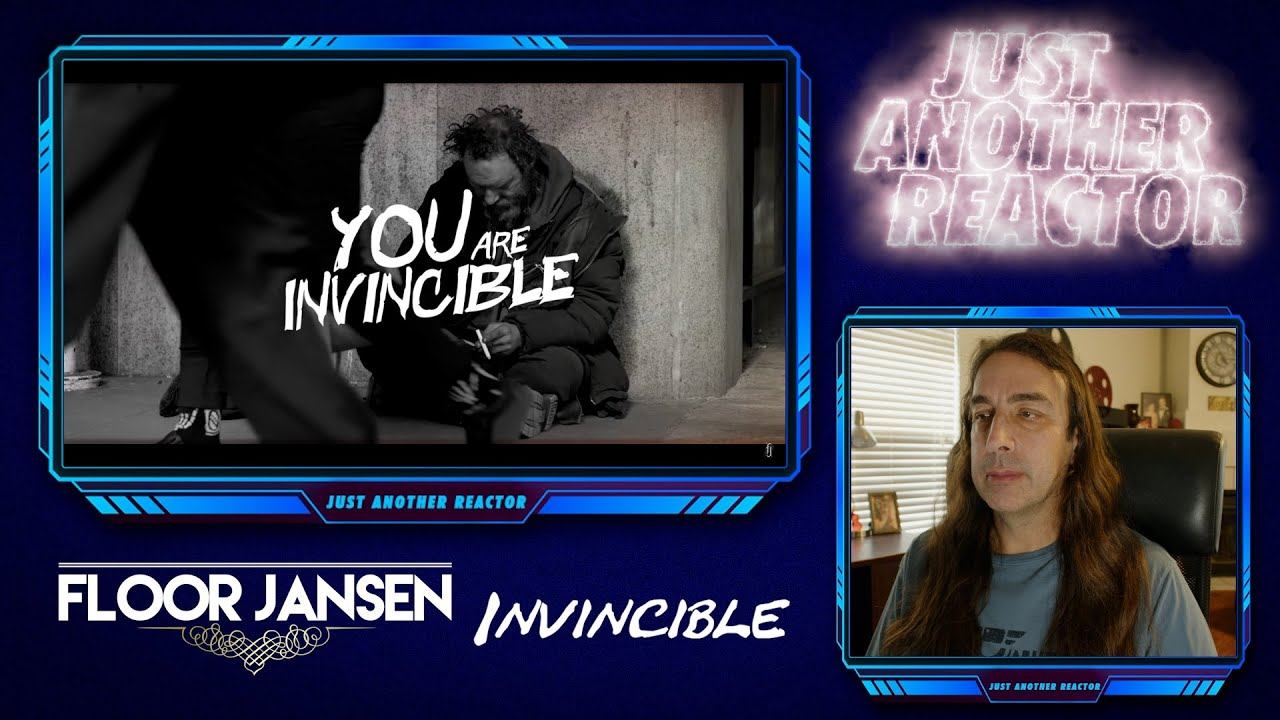 Just Another Reactor reacts to Floor Jansen - Invincible (Official Video) смотреть онлайн