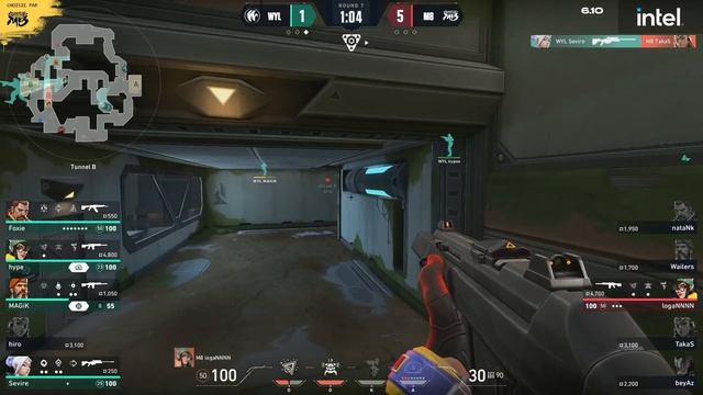 GENTLE MATES vs WYLDE - Map 2 | PLAYOFFS // Demi-Finale | VALORANT Challengers France смотреть онлайн