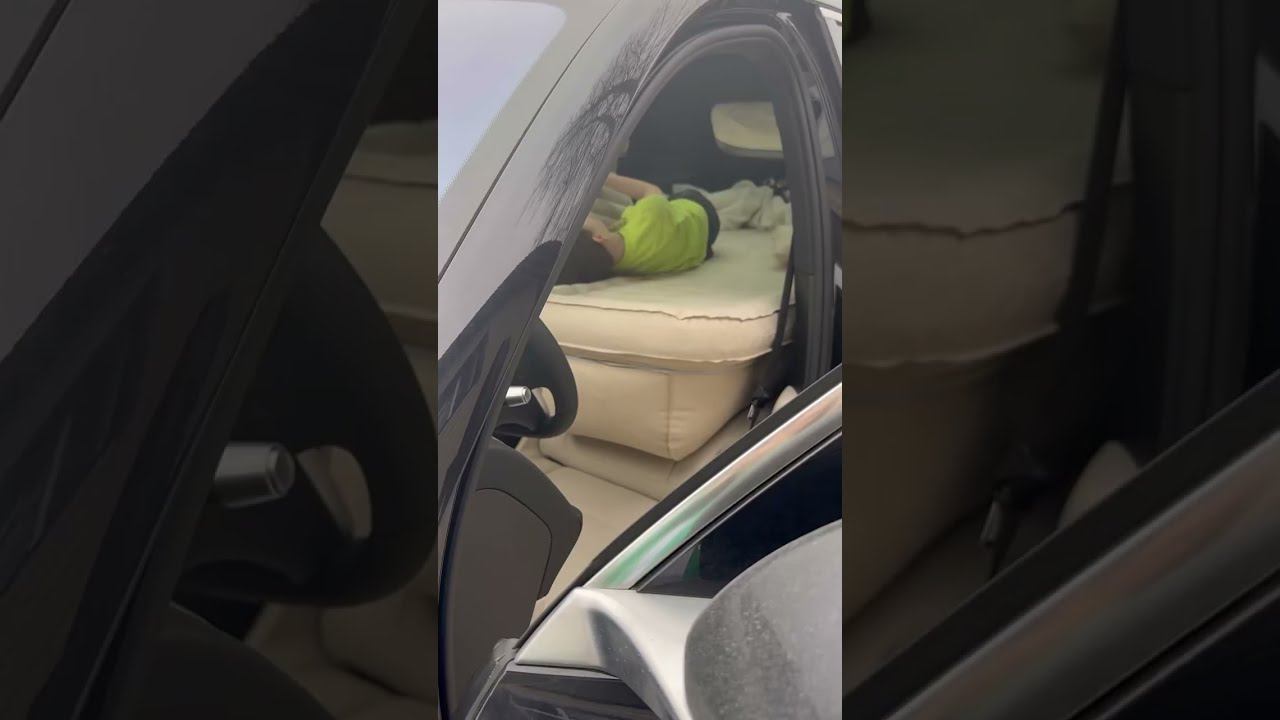 Матрас для Lixiang l7. Надувной матрас для путешествий на Лисяне с комфортом. смотреть онлайн