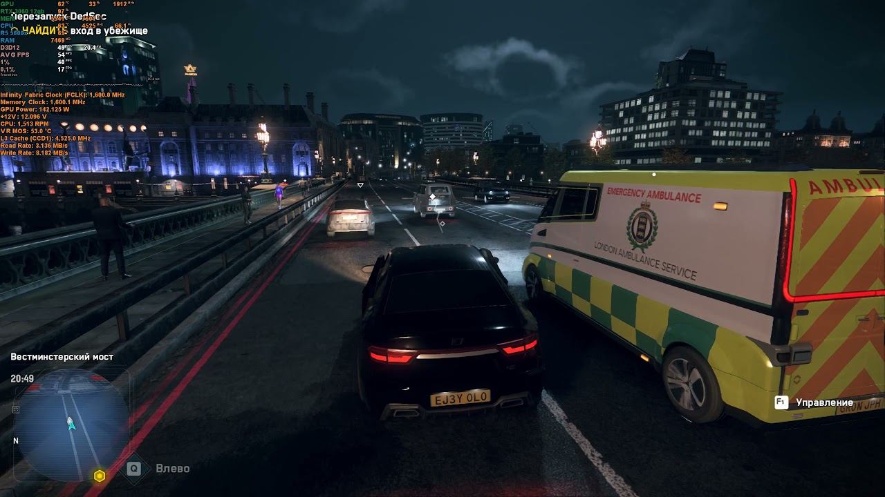 Игра Watch Dogs Legion Repak Edition на PC с RTX 3060 12 gb смотреть онлайн