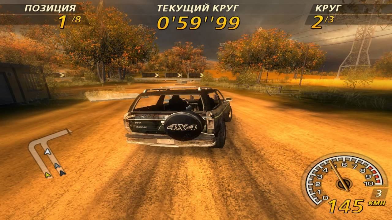 Дерби во Flatout 2. Level 3. смотреть онлайн