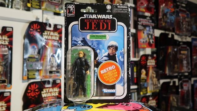 STAR WARS The Retro Collection Luke Skywalker (Jedi Knight) REVIEW (1983 V 2023) RETURN OF THE JEDI смотреть онлайн