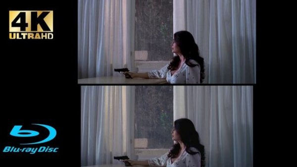 TENEBRAE (1982) 4K UHD VS BLURAY SIDE BY SIDE COMPARISON