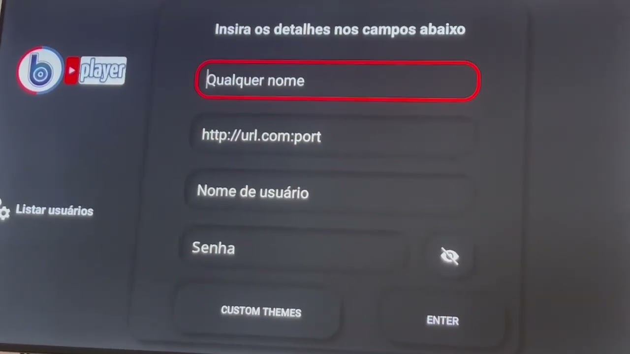 Aplicativo para TV tcl ou celular Android login e senha grátis. смотреть онлайн