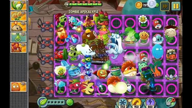 Plants vs Zombies 2: Horda de zombies Caratonel Nivel 10 vs Todas las Plantas смотреть онлайн