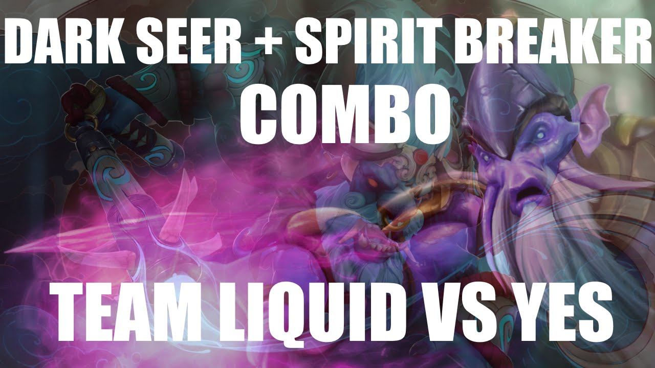 Dota2: Dark Seer+Spirit Breaker Combo l Team Liquid vs YeS смотреть онлайн