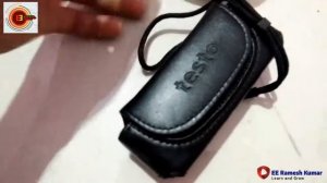 How to Use Testo 510 Manometer  | Differential pressure Manometer setting in hindi