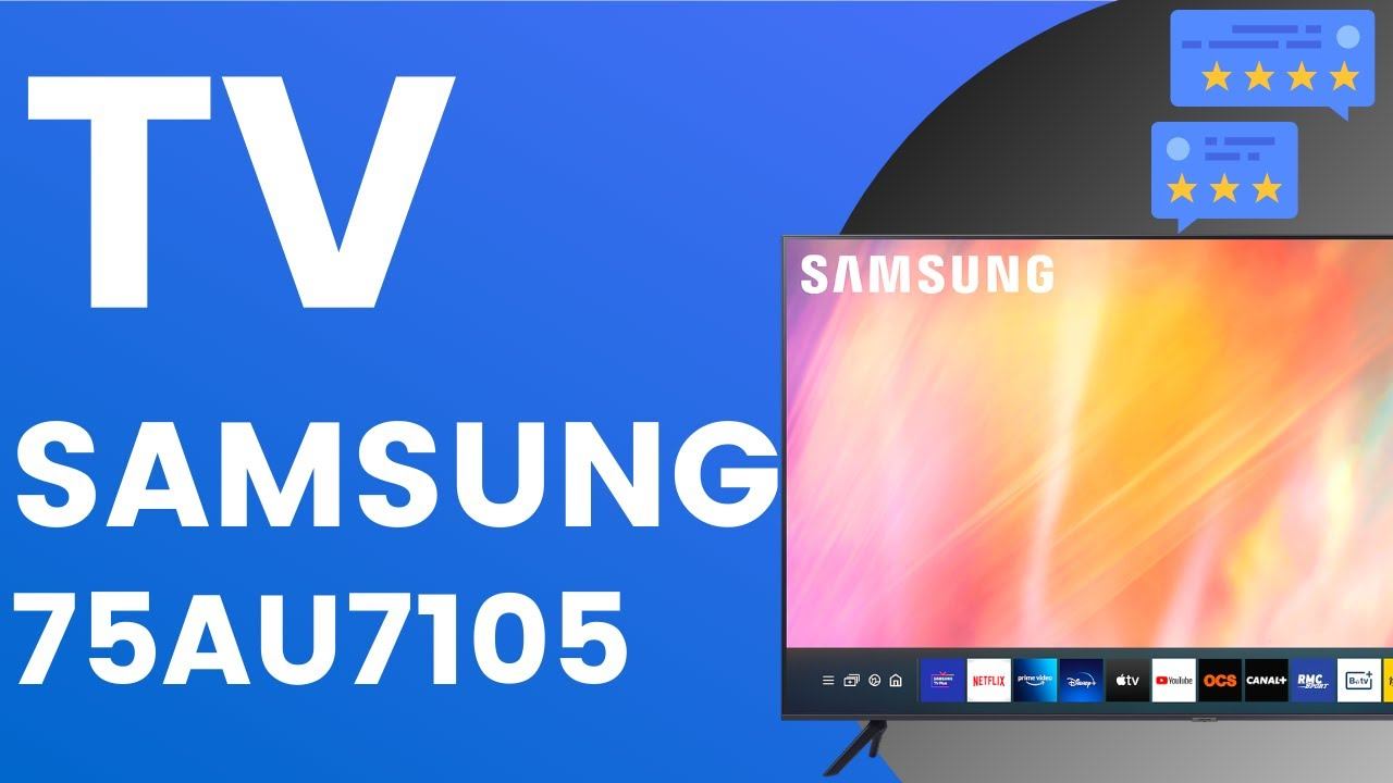 Samsung 75AU7105: Tout ce que vous devez savoir sur ce téléviseur смотреть онлайн
