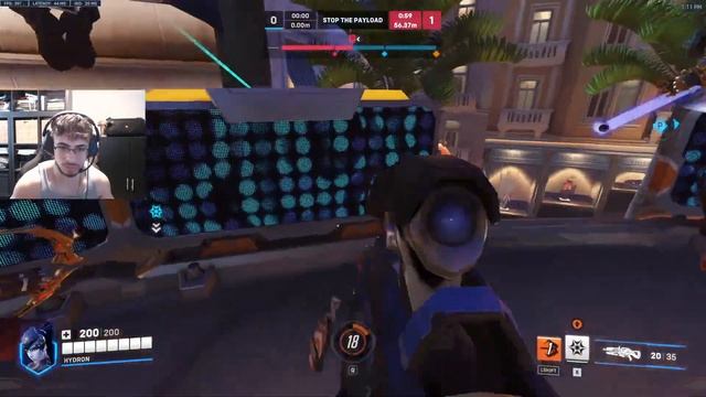 THIS IS WHAT PRO WIDOW LOOKS LIKE! HYDRON TOP 500 WIDOWMAKER OVERWATCH 2 GAMEPLAY SEASON 11