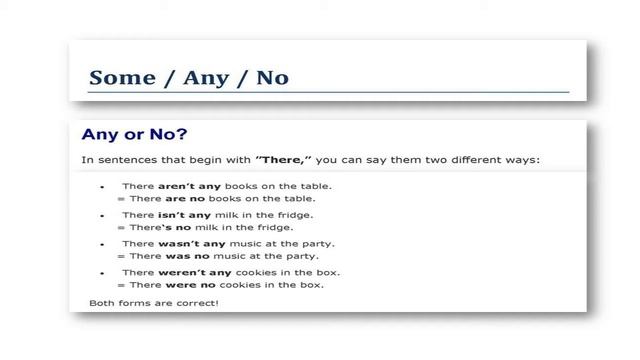 Intermediate English Grammar #22: Some / Any / No смотреть онлайн