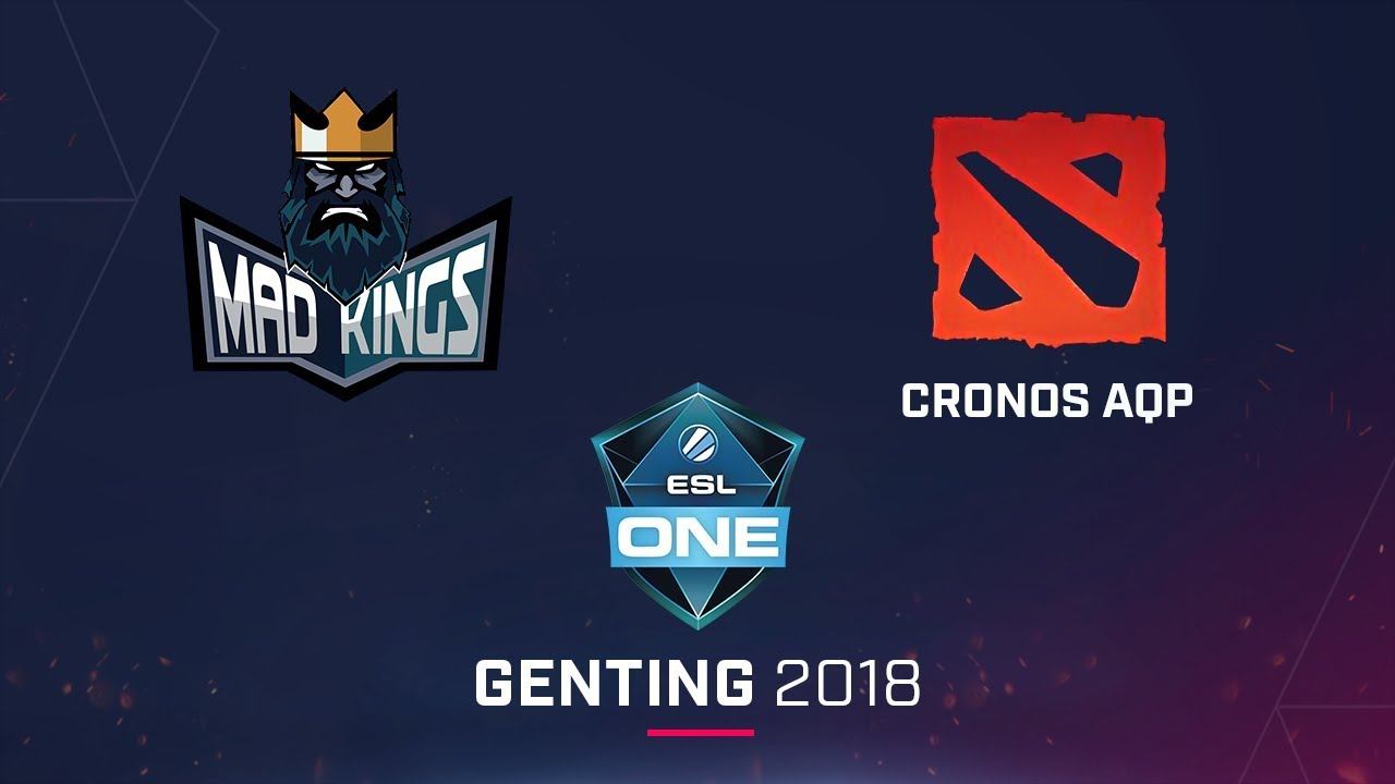 Dota 2 - Mad Kings vs. Cronos AQP - ESL One Genting Open Qualifier смотреть онлайн
