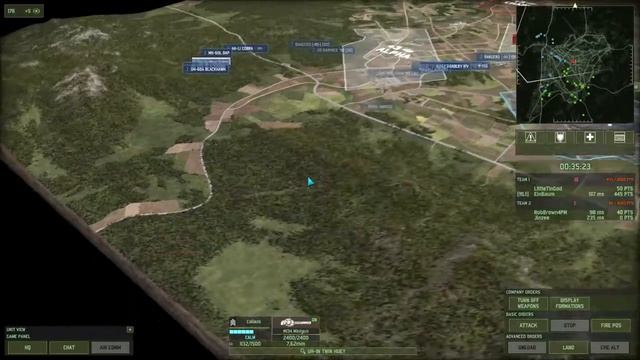 Wargame Red Dragon 2v2 on Plunjing Valley using new US Deck смотреть онлайн
