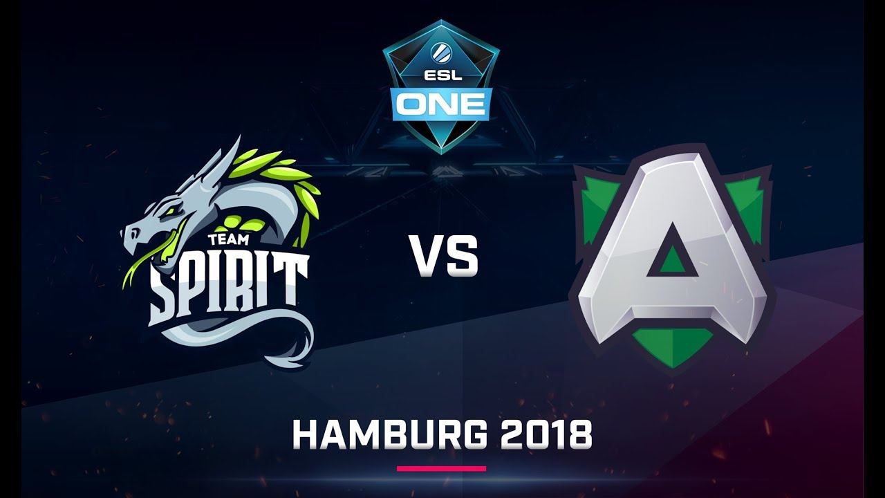Dota 2 - Alliance vs Spirit - Game 1 - Day 1 - EU Qualifier ESL One Hamburg 2018 смотреть онлайн