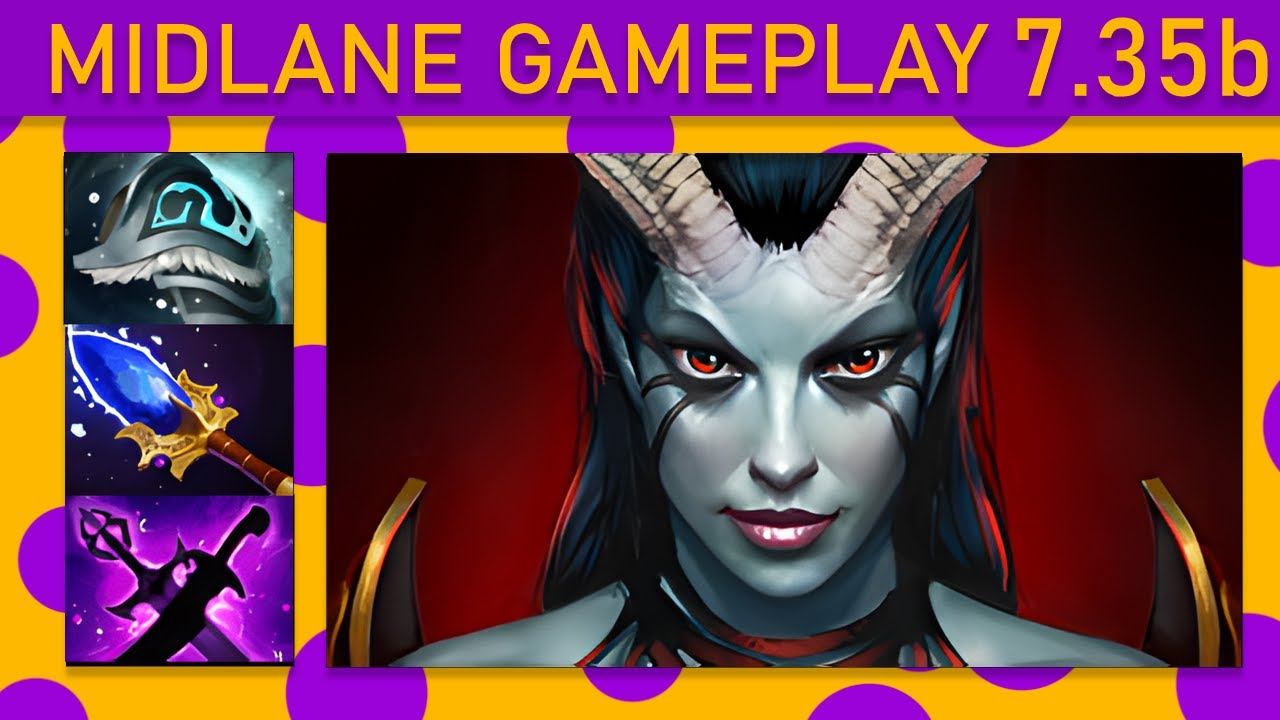 ⭐Mikey Queen of Pain 15+ Kills! Mid Gameplay 7.35b - Dota 2 Top MMR смотреть онлайн