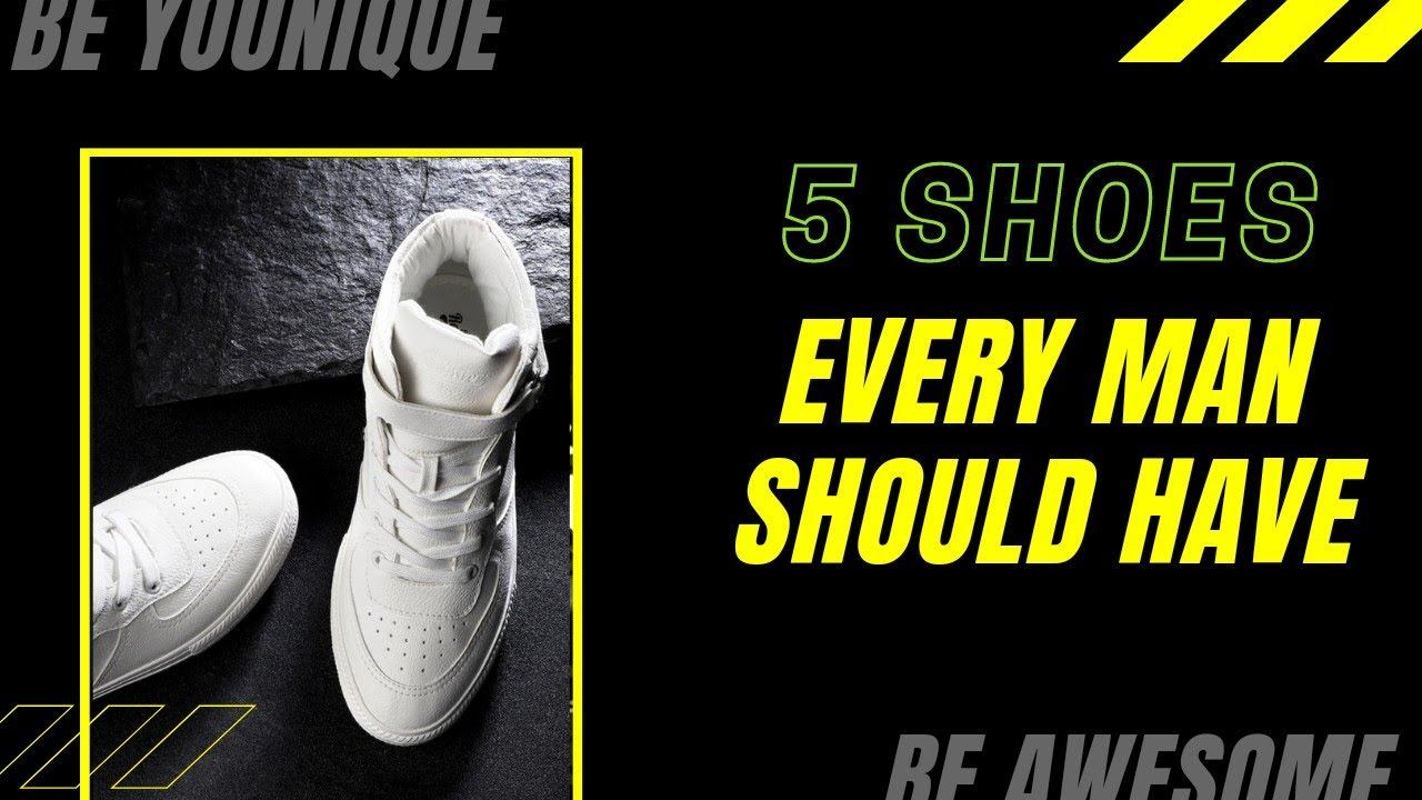 5 SHOES EVERY GUY SHOULD HAVE . #Nike #Adidas #Hrx #Roadster #Woodland #LeeCooper #wrogn #BEYOUNIQU смотреть онлайн