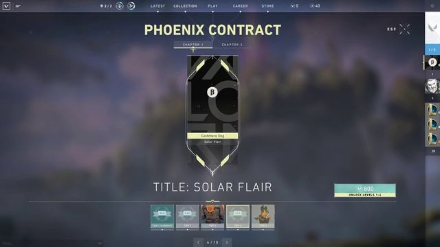 Valorant - Solar Flair Title showcase смотреть онлайн
