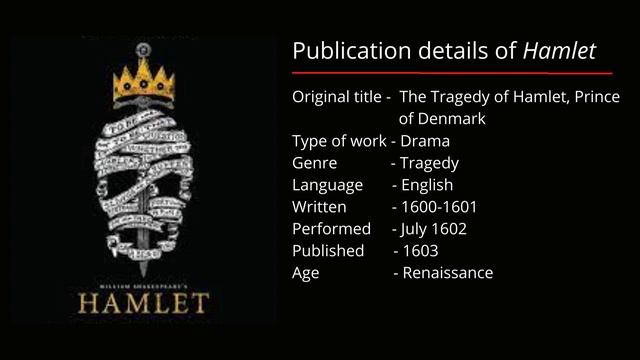 Hamlet: Introduction (Important sources) смотреть онлайн