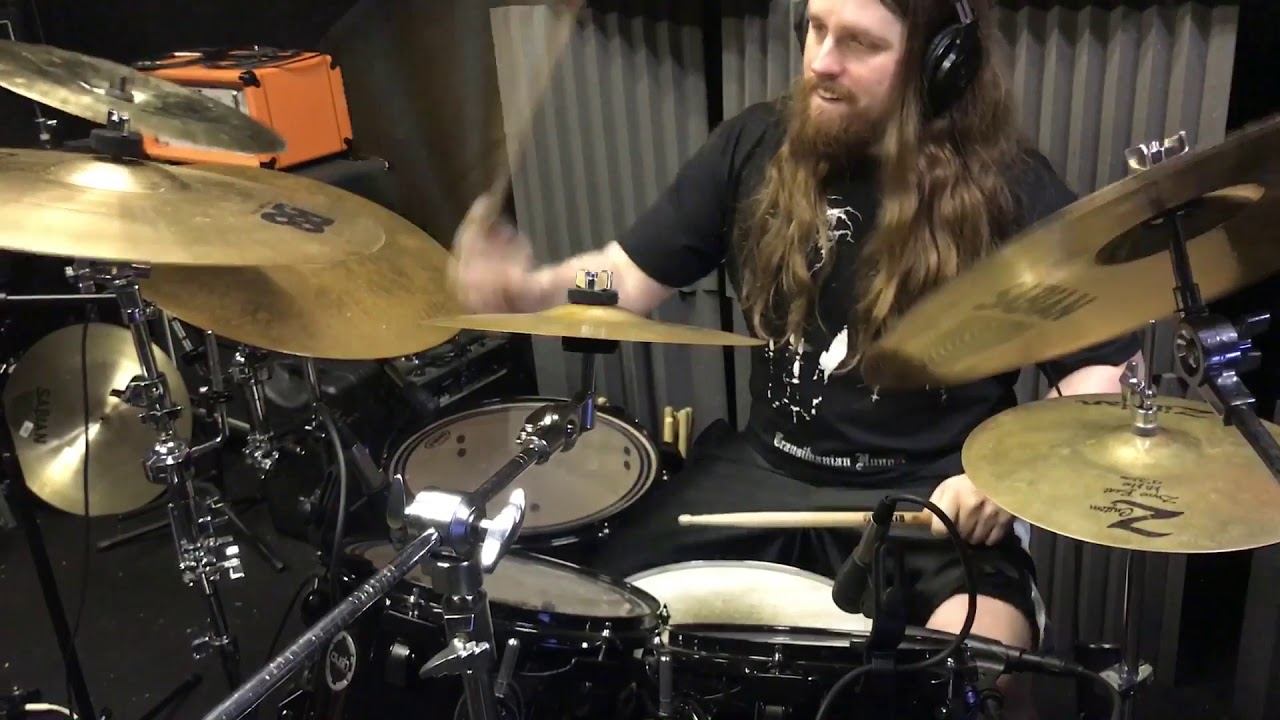 Blasphemous Goat Vomit- Lord of Unhallowed Light (Studio Drum Cam) смотреть онлайн