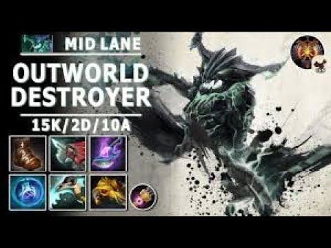 Unleashing Cosmic Power: Mastering Outworld Destroyer's Skills in Dota смотреть онлайн