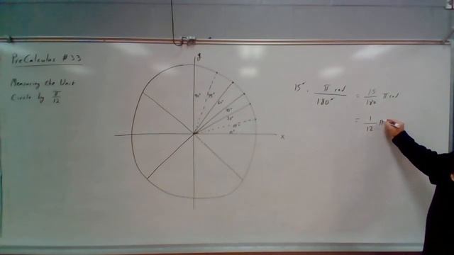 PreCalculus #33 Measuring the Unit Circle by pi/12 смотреть онлайн