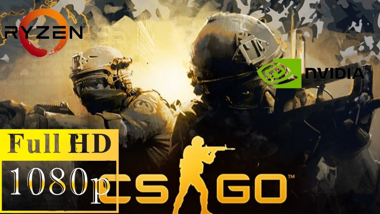 играем в КС го 30 ФПС