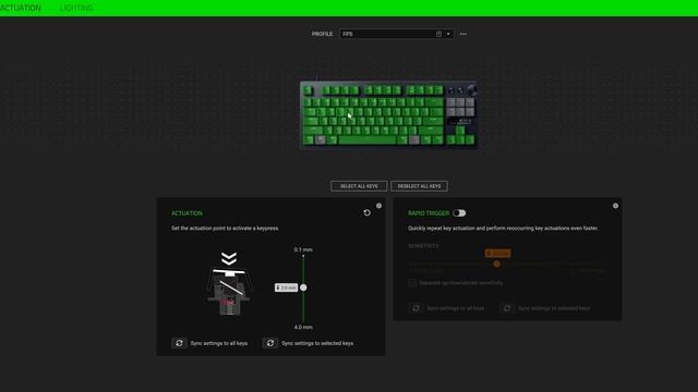 How to set up actuation and rapid trigger - Razer Huntsman V3 Pro (TKL) смотреть онлайн