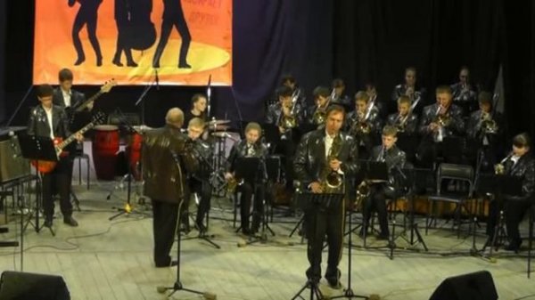 Джаз оркестр "Джем" ДМШ г. Курганинска на фестивале "Джаз собирает друзей" 2013 г. Ставрополь