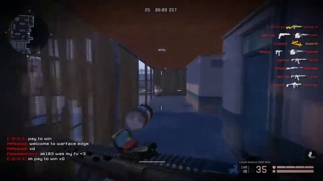 WARFACE GAMEPLAY COBALT KINECTICK EDGE RIFEL(FFA#15) смотреть онлайн