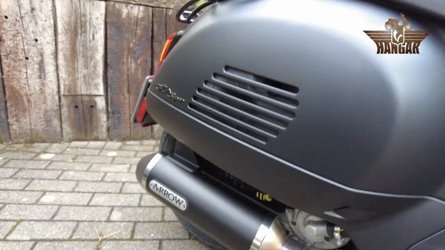 Soundcheck Auspuff Original vs Arrow mit und ohne DB Eater Vespa GTS 300 HPE смотреть онлайн
