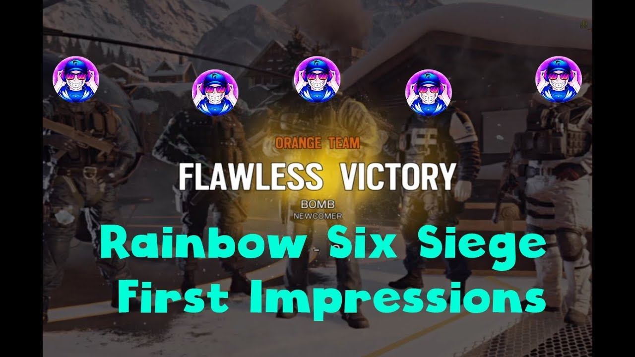 Rainbow 6 Siege First Impressions and High Ping Moments смотреть онлайн