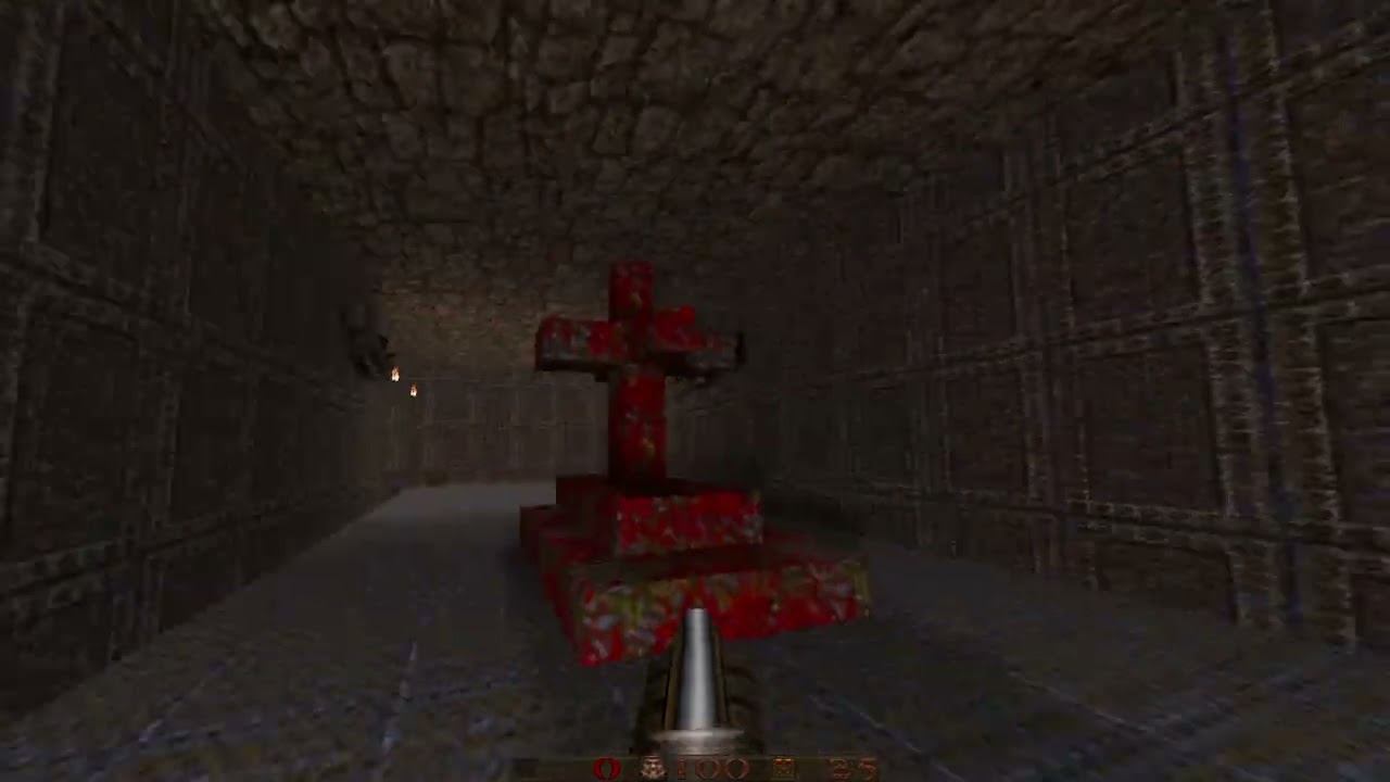 Past Rebirth: Quake Multiplayer Map with Lighting, Textures, and other Elements смотреть онлайн