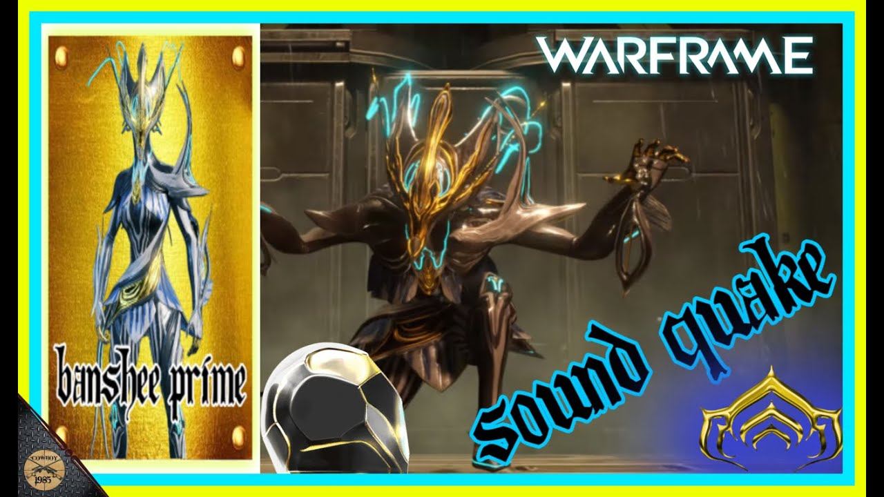 Banshee Prime Sound Quake In Action смотреть онлайн