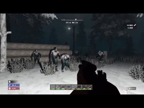 Лутаем зимний биом / 7 Days to die #22 смотреть онлайн