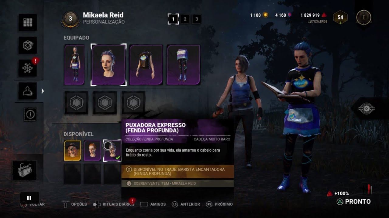 New deep rift Mikaela skin in a match - Dead by Daylight смотреть онлайн